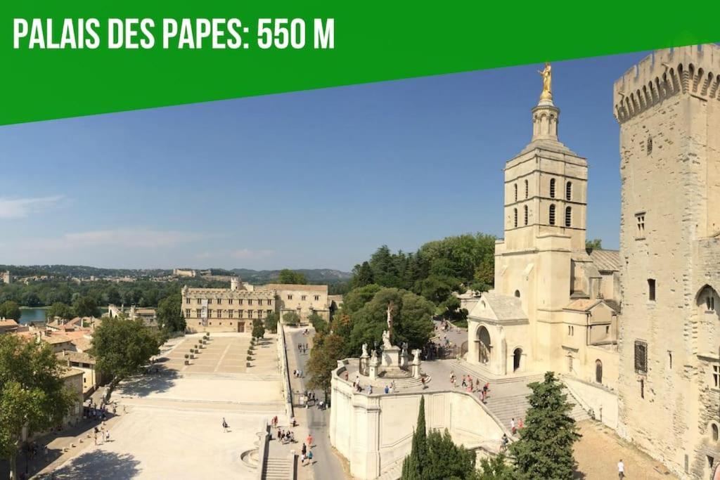 La Bulle - Parking Gratuit En Souterrain - 2 Mins Du Palais Des Papes - Clim Ac - Wifi Avignon Exterior foto